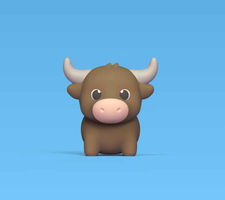 Cute Bull