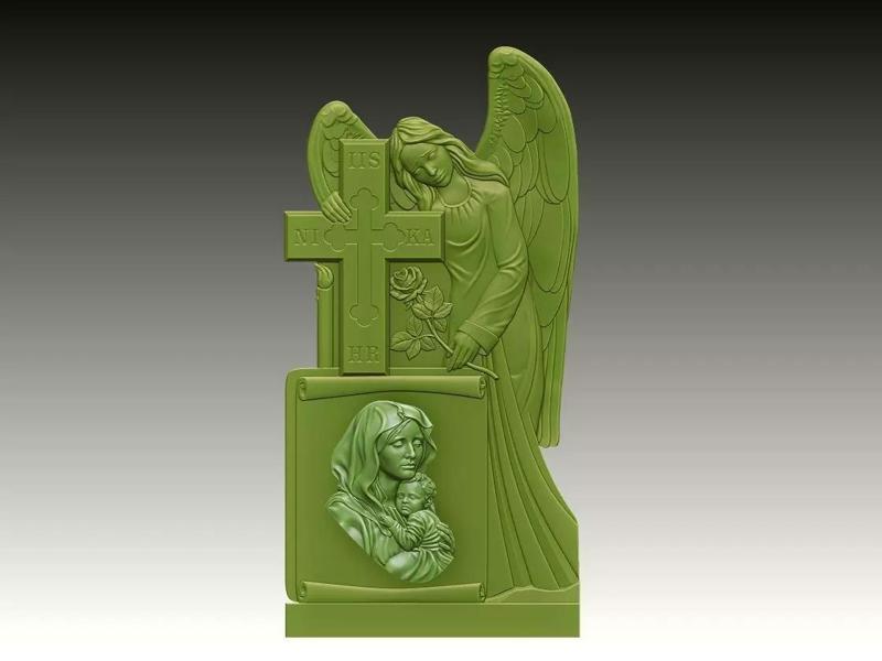 Angel and Virgin Mary Relief