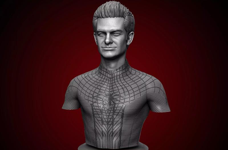 Andrew Garfield-Amazing Spider-Man Bust