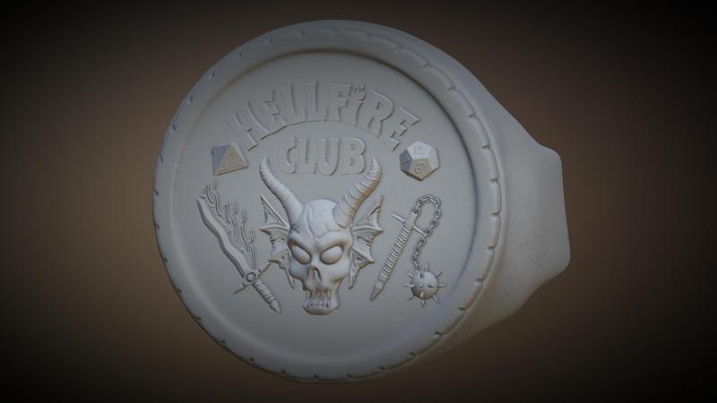 The Hellfire Club Coin - Stranger Things