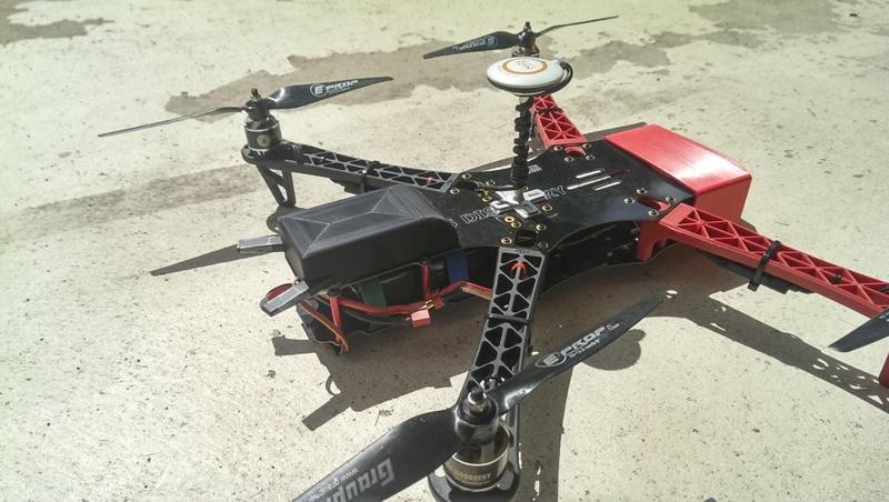 TBS Discovery Quadcopter Receiver Cover for FrSky Taranis X8R