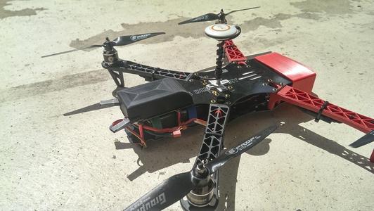 TBS Discovery Quadcopter Receiver Cover for FrSky Taranis X8R