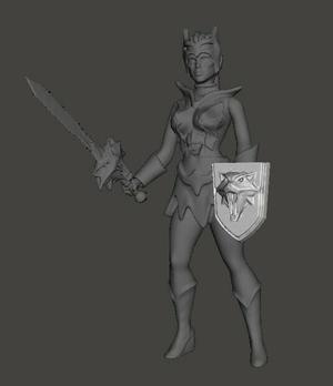 Catra vintage motu he-man