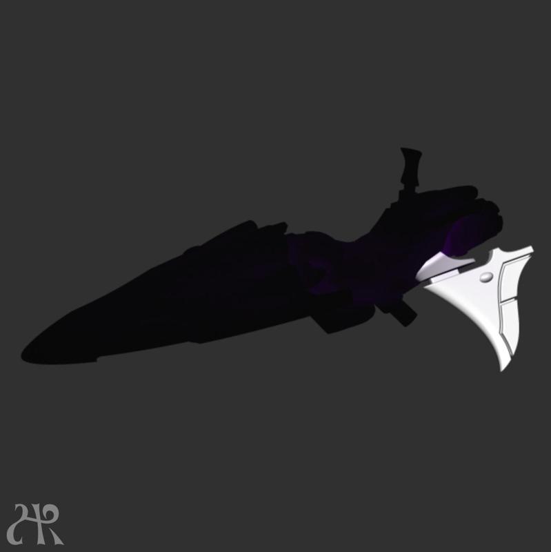 Space Elven Bike elongated wing