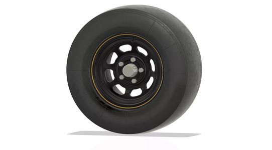 3d printable modern Nascar wheel