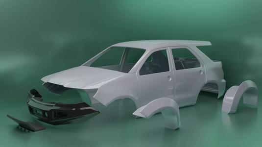 3D Print Model 2012 Toyota Fortuner