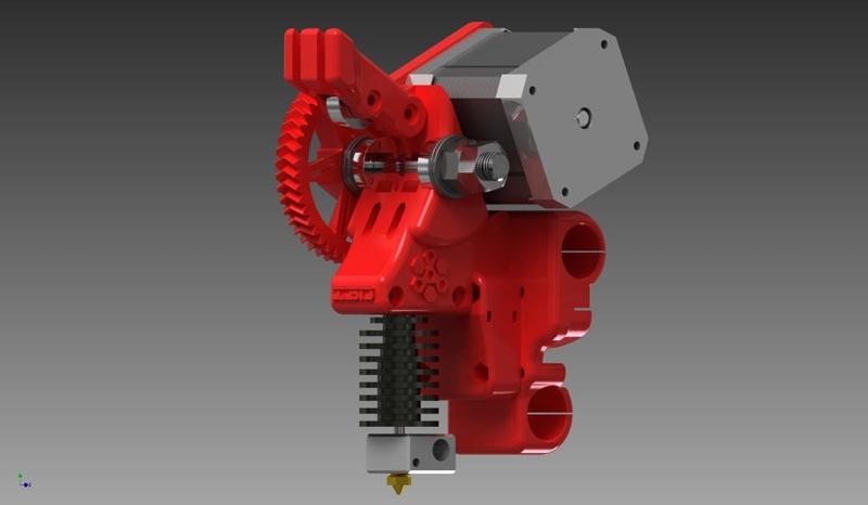 Infill 3D 75 Geared Extruder 