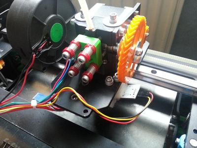 Herringbone Gear Set for Orca Extruder v10/v10b