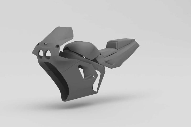 1990s Kawasaki ZX7 Ninja -  RC Body