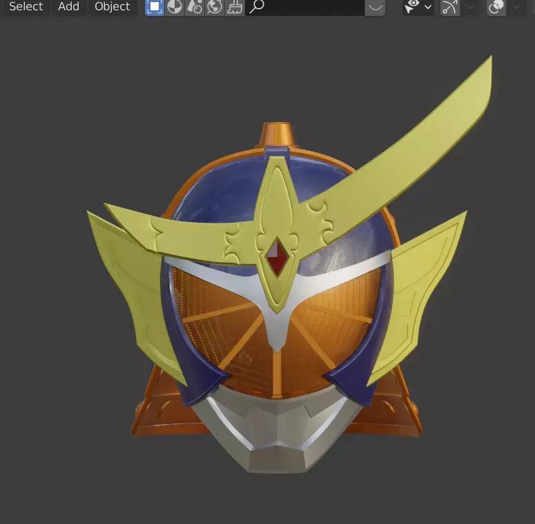 Kamen Rider Gaim 3D printable Helmet