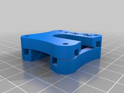 Customizable MyMaki E3D Mount for Makibox