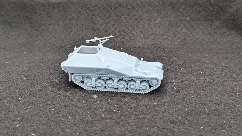 Grosser Funk und Beobachtungswagen auf GW Lorraine Schlepper