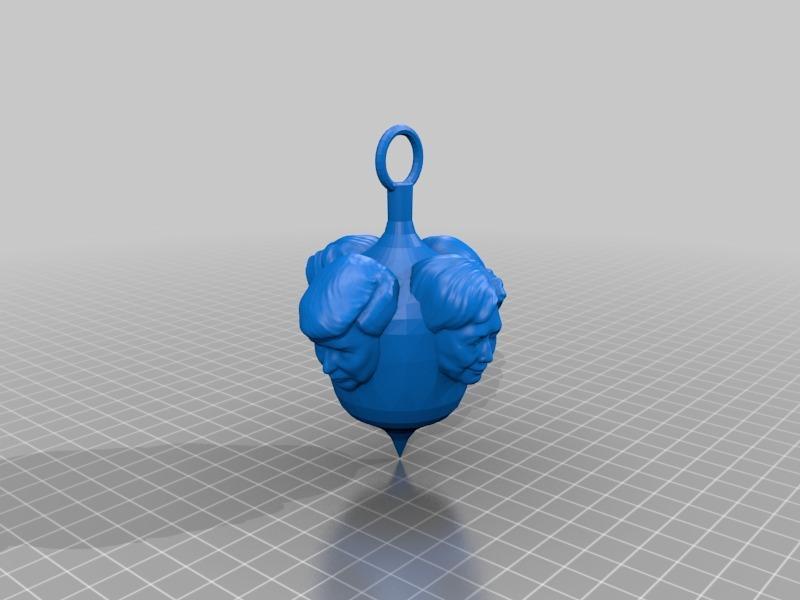 "The Decider" Ornament remix