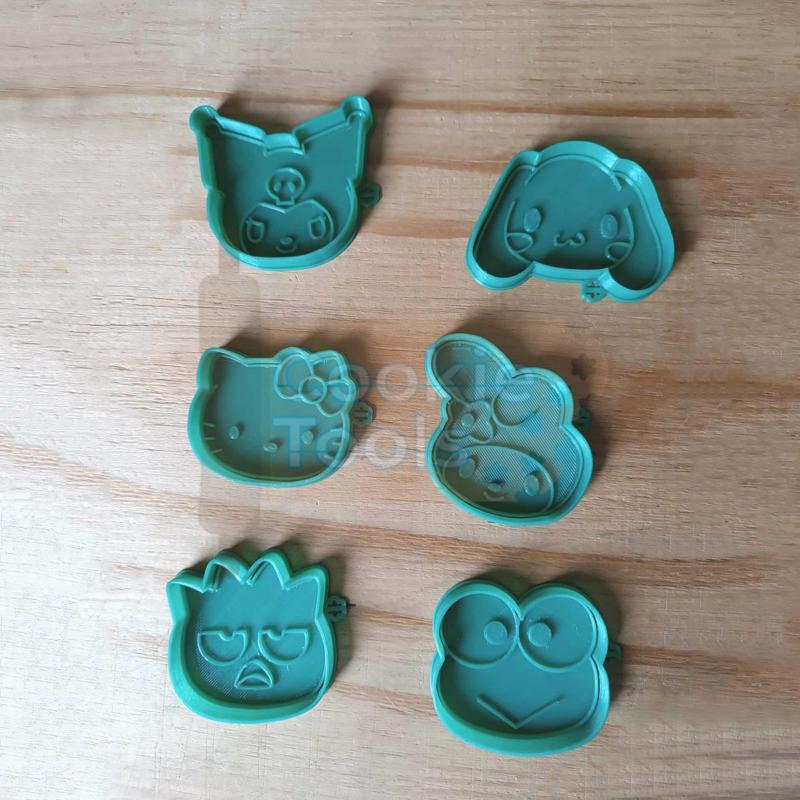 Sanrio cookie cutters