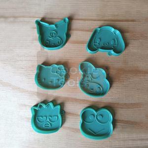 Sanrio cookie cutters