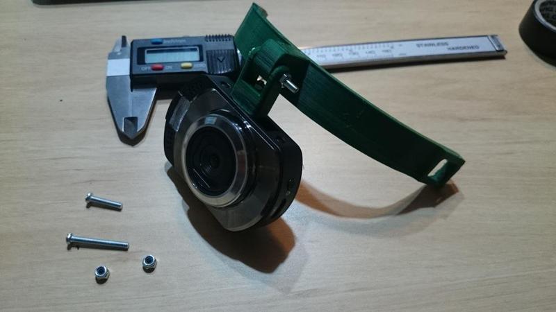 Multipurpose Dash Cam Head/Helmet mount - Coles brand TACC1 "Crash Cam"