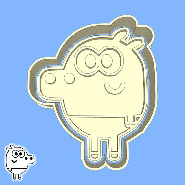 Hey Duggee cookie cutters - Roly (style 1)