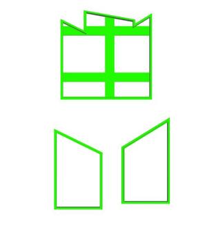 CORTADOR MOLDURA FORMAS GEOMÉTRICAS - 9 CM