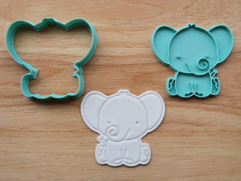 Elephant Cookie Cutter Jungle Animal
