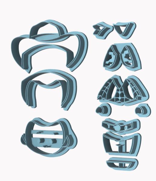 Cortador Modulado - Woody (Toy Story)