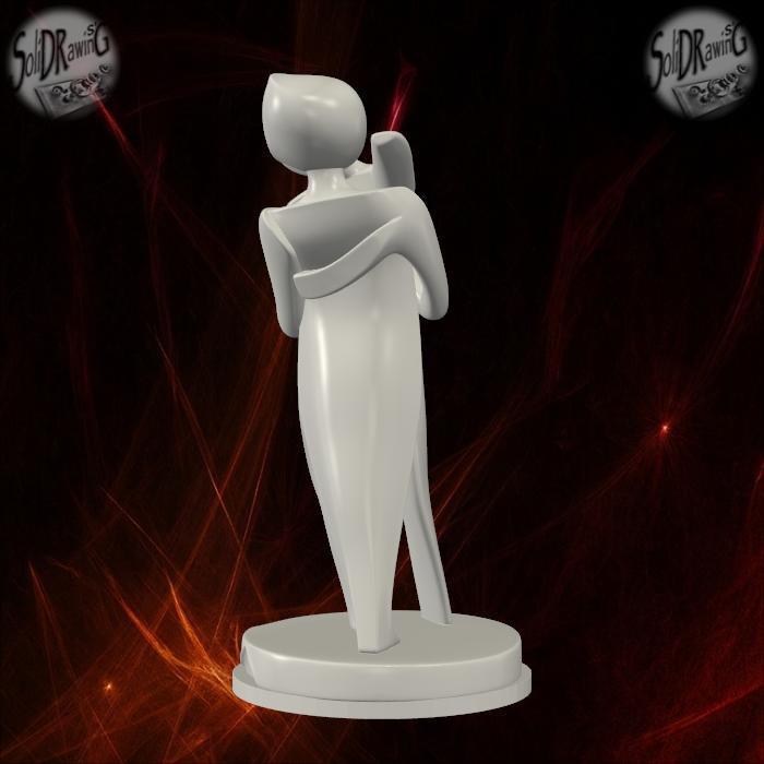 Timeless Embrace Wooden Lovers – SoliDRawinGs SG810