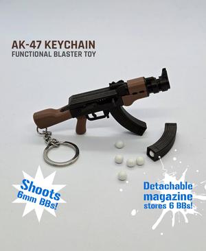 AK-47 Keychain — Functional Blaster Toy