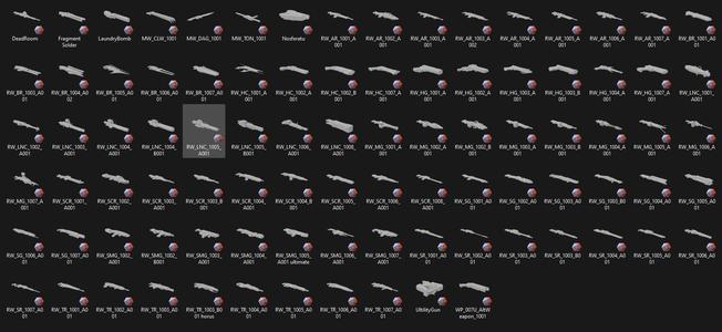 [COSPLAY] The First Descendant - ALL PLAYABLE WEAPONS (Not Updated)