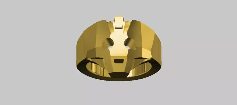 Cyberman Ring inspired from Doctor Who