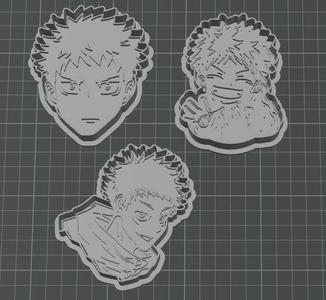 Jujutsu Kaisen yuji Itadori Sukuna pack Cookie Cutter Stamp