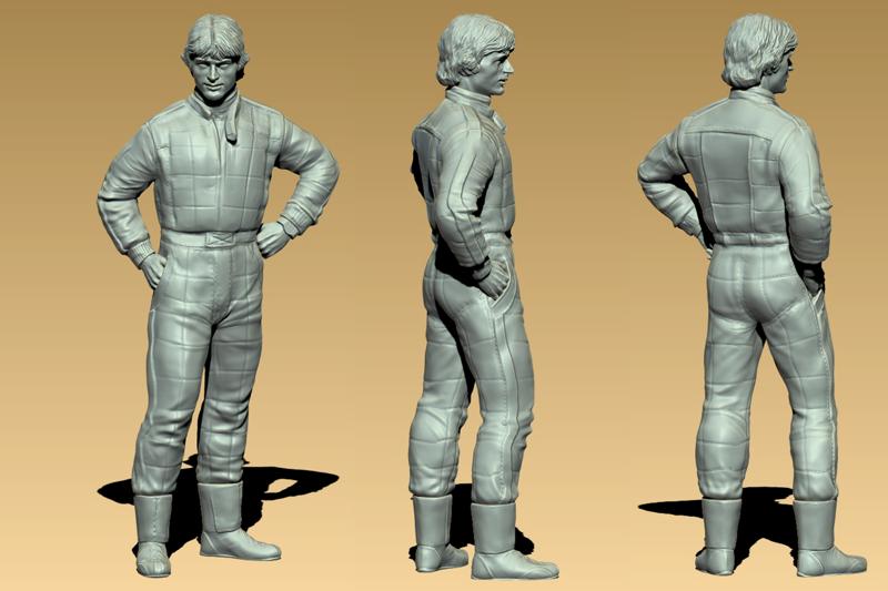 Gilles Villeneuve Ferrari F1 Driver