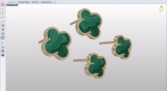 Alhambra Earrings in two sizes