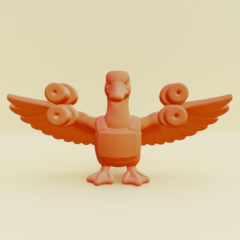 Bombombini Gusini Italian brainrot Character