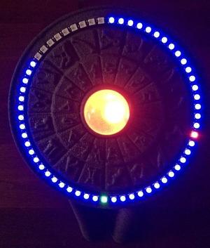 Stargate Inspired Arduino NeoPixel Clock