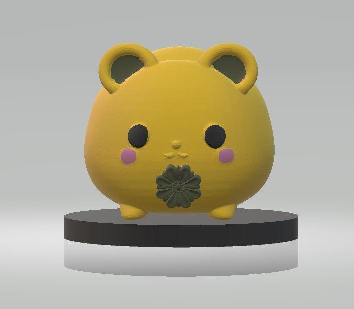 toy bear model 3D printable model