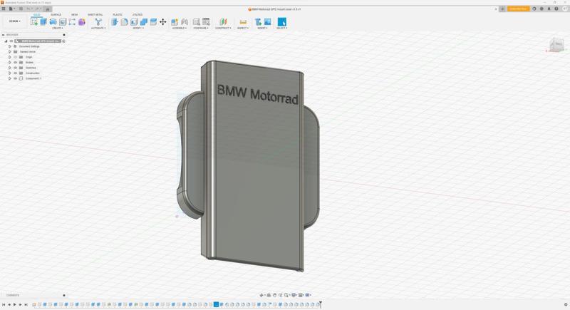 BMW Mount Cradle Cover