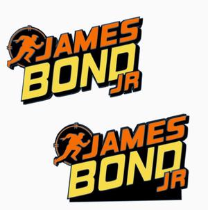JAMES BOND JR. Logo Display by MANIACMANCAVE3D