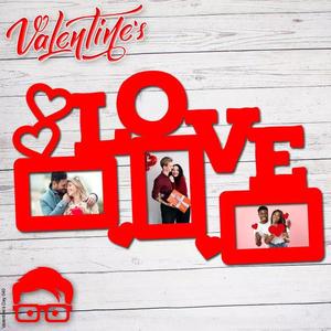 Valentines Day love photoframe unique gift for your loved one