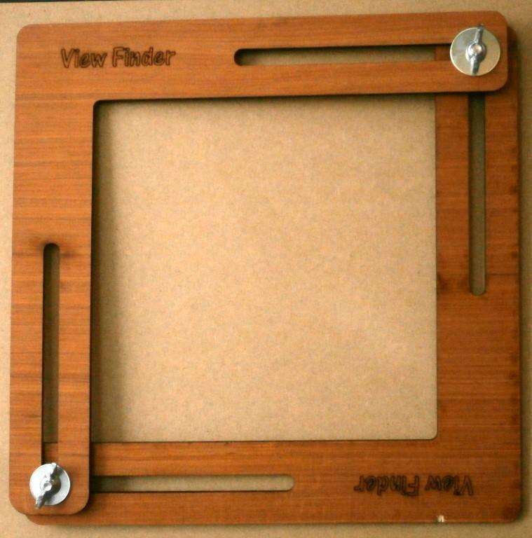 Artists Viewfinder frame Ideal for plein air landscape work 