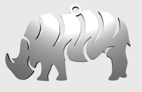 Rhino Pendant