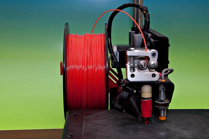 Simple Spool Holder for Printrbot Metal