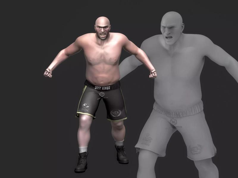 Tyson Fury 3D Printable 1