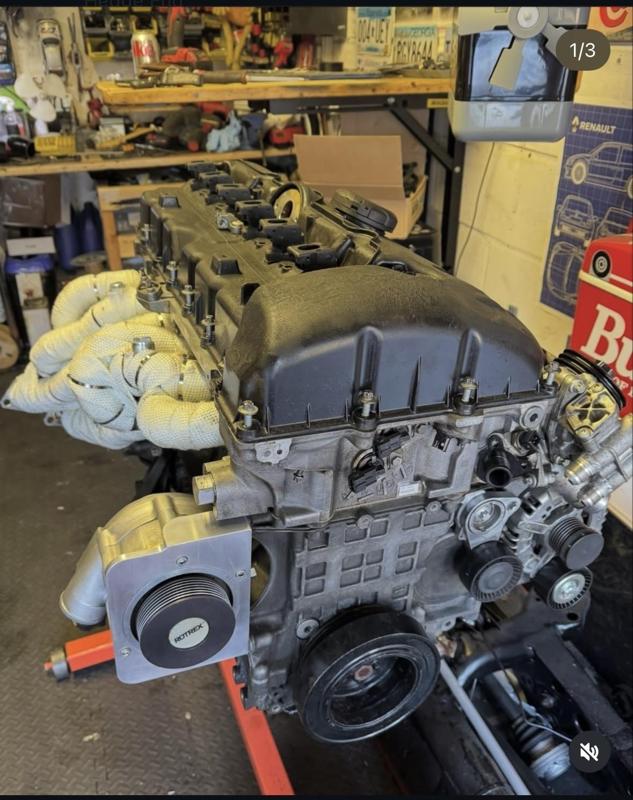 BMW N52 Rotrex Supercharger Mount