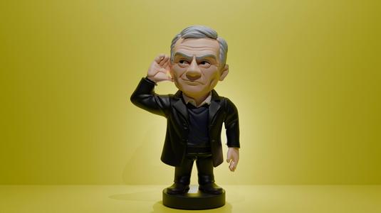 Jose Mourinho - Caricature Style - Collectible Figure