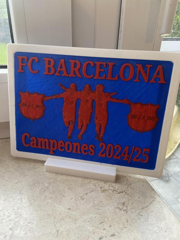 FC Barcelona championship shield