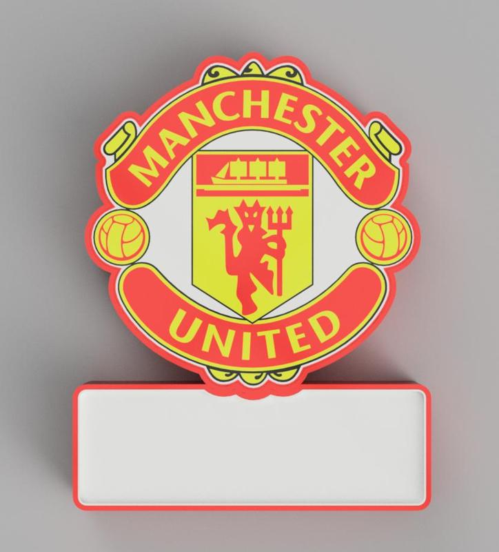 Manchester United Lamp (Includes MMU and AMS files)