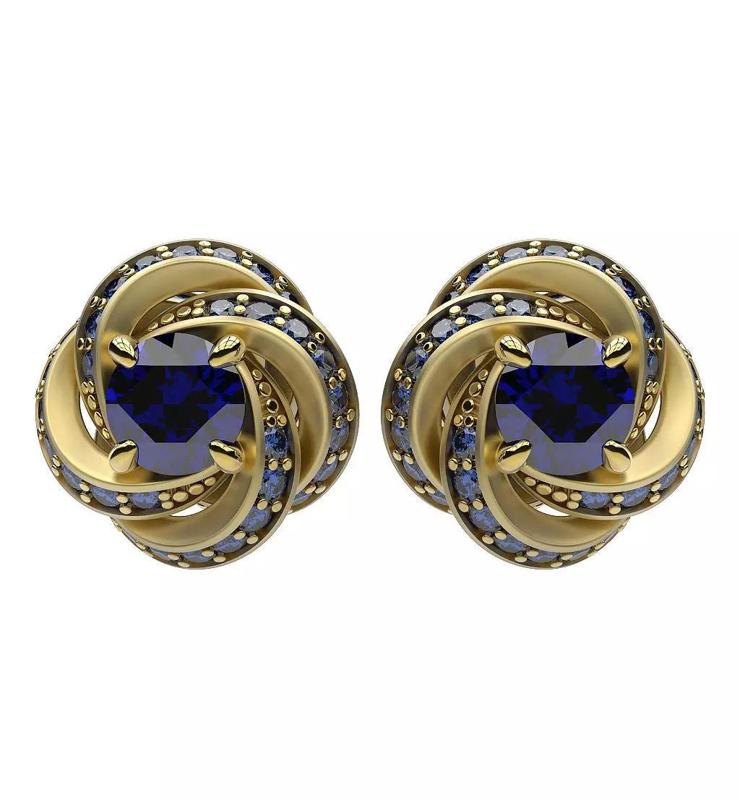 Earrings Swirl