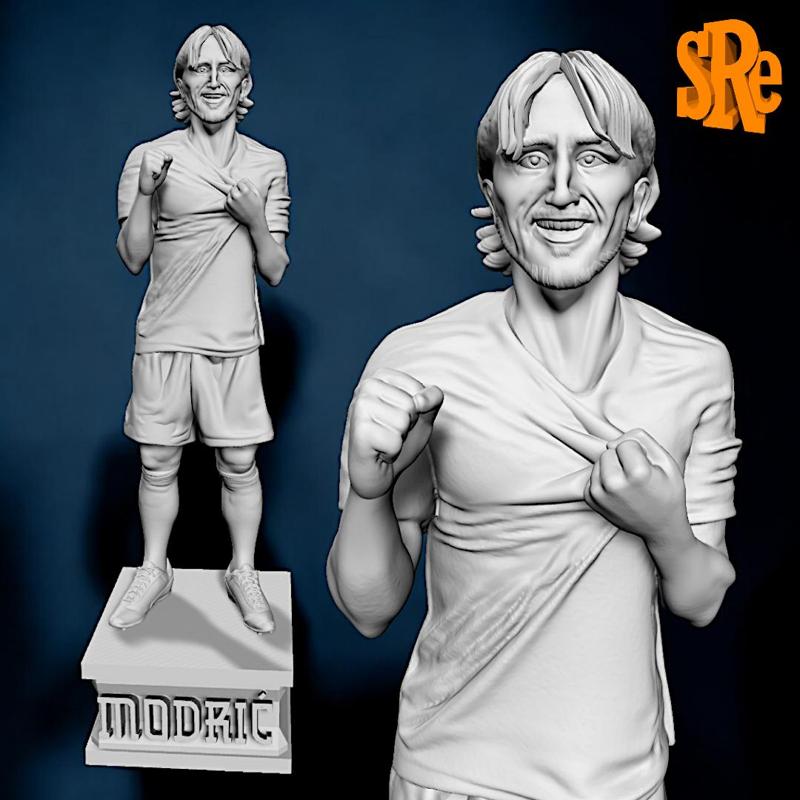 Luka Modric - Football Player Real Madrid and Croatia