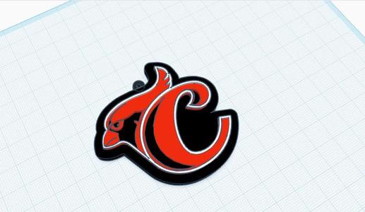 Cardinals of Lara keychain