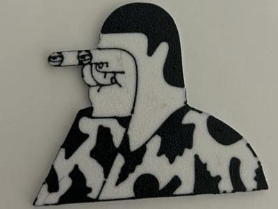 Creative Fridge Magnet: My Actions Are Always Watching You