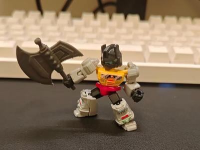 Bruko Stardust Edition Transformers Dinobot Squad Weapon Axe